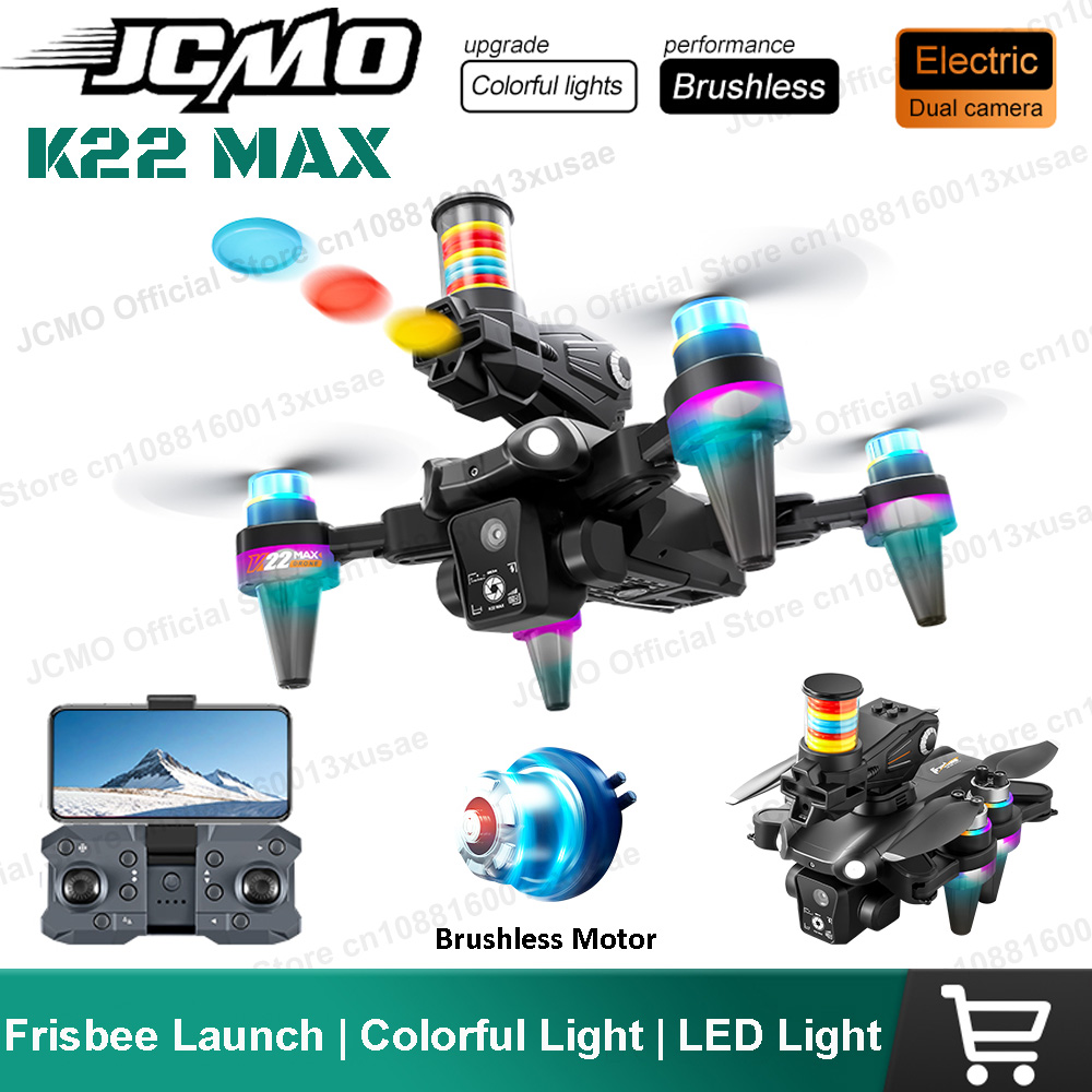 Drone Camera Hd - JCMO K22 MAX Frisbee Launch Drone