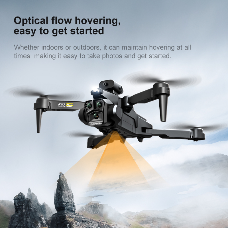 K10 Max RC Drone HD 4K Plane 3 - đánh giá và giá Drone Camera Hd