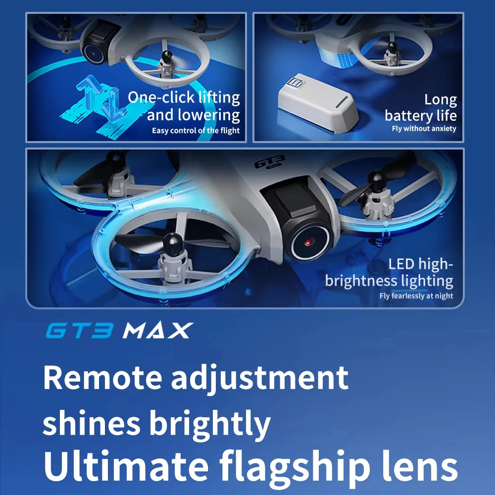 GT3 Max Optical Flow GPS Drone - đánh giá và giá Drone Camera Hd