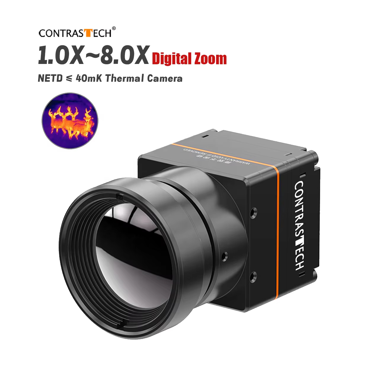 1-8X Digital Zoom 640x512 Ther - đánh giá và giá Drone Camera Thermal