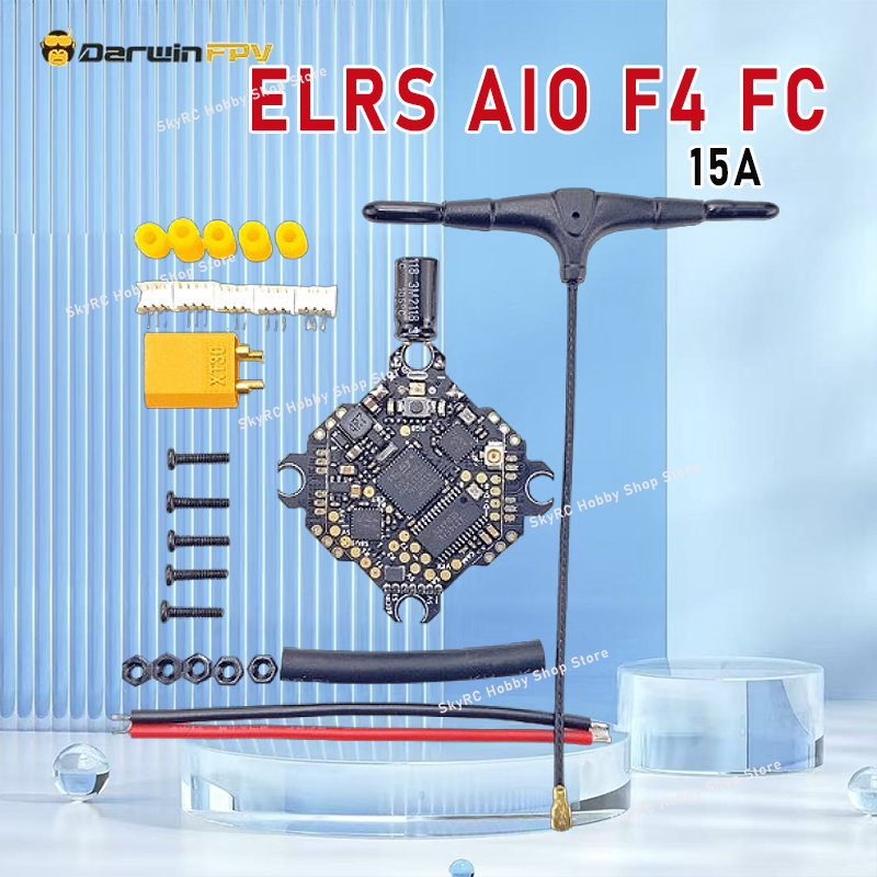 DarwinFPV F411 ELRS AIO FPV FC - đánh giá và giá Drone Camera Thermal