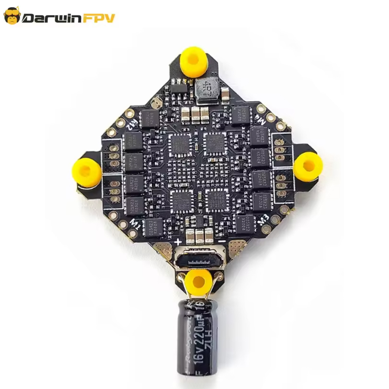 DarwinFPV F411 ELRS AIO FPV FC - đánh giá và giá Drone Camera Thermal