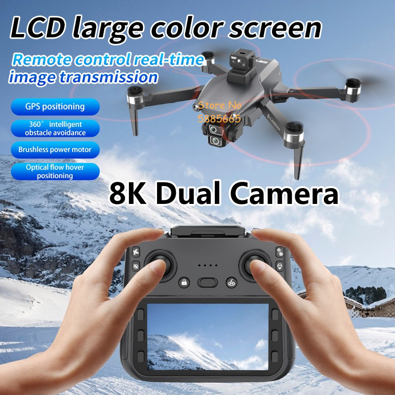 Professional 5G LCD Screen Bru - đánh giá và giá Drone Camera Professional